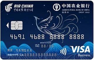 农业银行凤凰知音联名信用卡(VISA-金卡)面签激活开卡