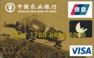 农业银行金穗公务信用卡(VISA-金卡)面签激活开卡