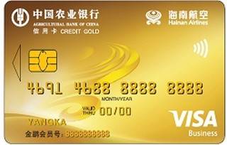 农业银行金穗海航联名信用卡(VISA-金卡)