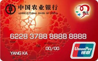 农业银行金穗微尘信用卡(普卡)取现规则