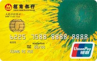 招商银行标准信用卡(银联-普卡)申请条件