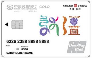 民生银行魅力中国信用卡(新疆-金卡)申请条件