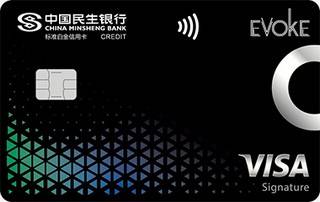 民生银行易思汇联名信用卡(VISA-白金卡)