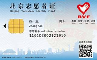 邮政储蓄银行北京志愿者信用卡(金卡)