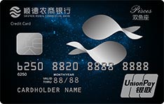 顺德农商银行恒通星·STAR信用卡（双鱼座）面签激活开卡