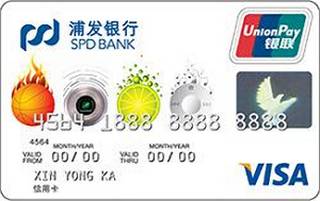 浦发银行青春信用卡(VISA标准款)怎么办理分期
